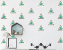 Two Colour Triangle Decals
